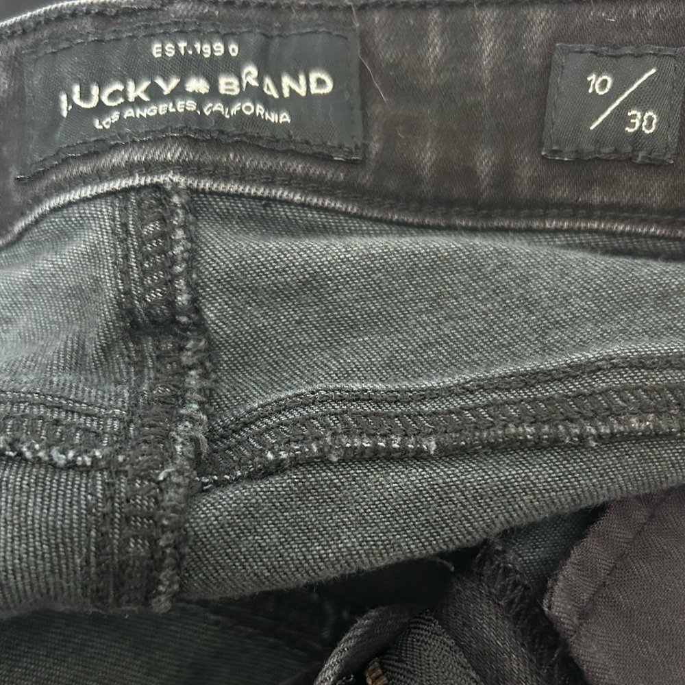 Lucky Brand Black Stella Skinny Women’s Size 10 - Picture 7 of 7